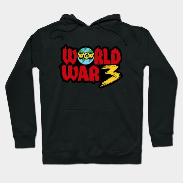 WCW World War 3 Hoodie by Authentic Vintage Designs